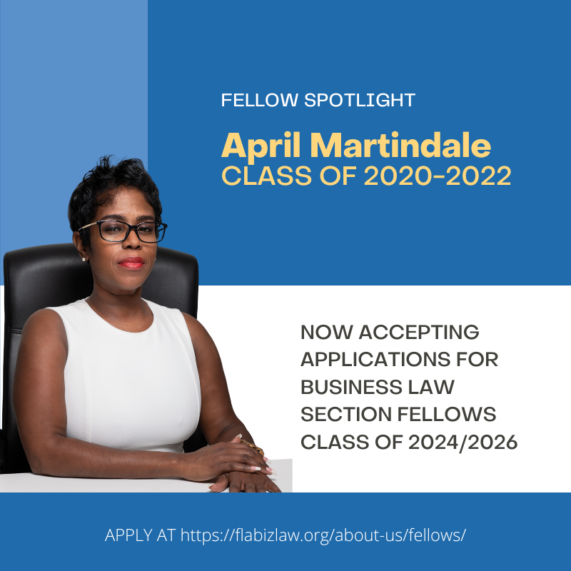 Fellow Spotlight: April R. Martindale - Business Law Section of The ...